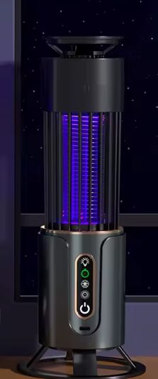 Lanterne Anti-Moustique Électrique à UV – Fixation Murale ou Portable