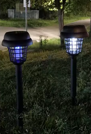Lampe Solaire Anti-Moustiques de Jardin
