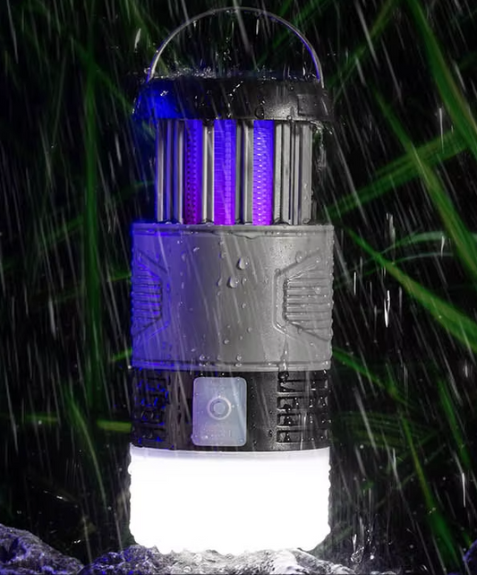 Lampe Anti-Moustiques LED UV Rechargeable Multifonction