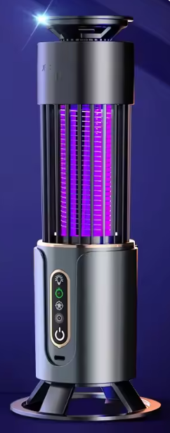 Lanterne Anti-Moustique Électrique à UV – Fixation Murale ou Portable